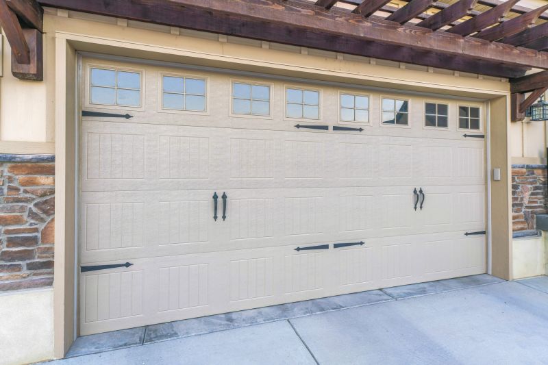 Modern Garage Door Finish